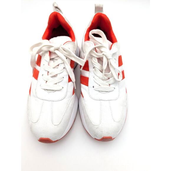 Urban Sport by JSlides Janey Sneaker Shoes Women's White/Red Size US6M EU36.5 - Picture 10 of 14